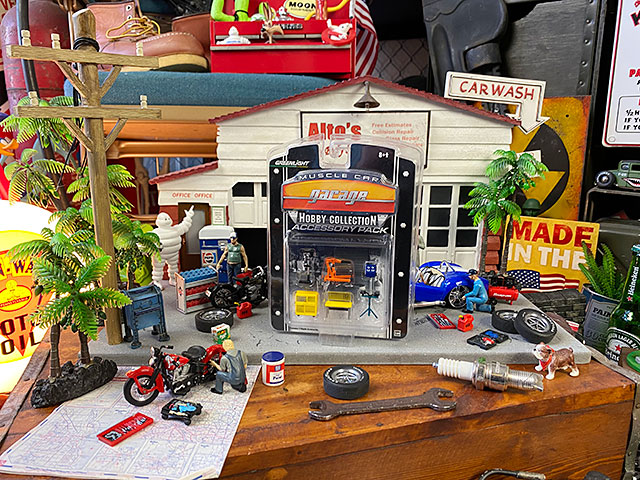 楽天市場】ミニカーがカッコヨク演出できるガレージキット 1/64