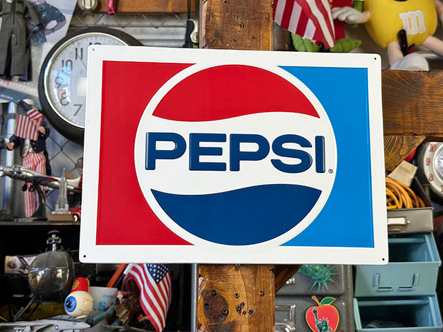 70's ペプシコーラ シェルフ ボックス USA ストアディスプレイ 看板
