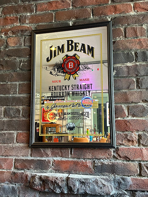 楽天市場】ビッグサイズ パブミラー （ジンビーム） アメリカン雑貨