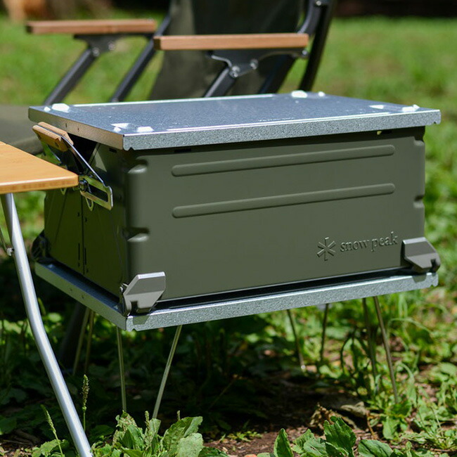 楽天市場】スノーピーク シェルフコンテナ リッドラック25 snow peak