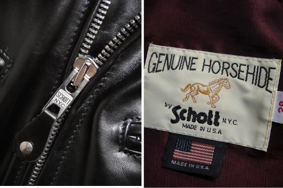 楽天市場】Schott（ショット）641XXHホースハイドカフェレーサー