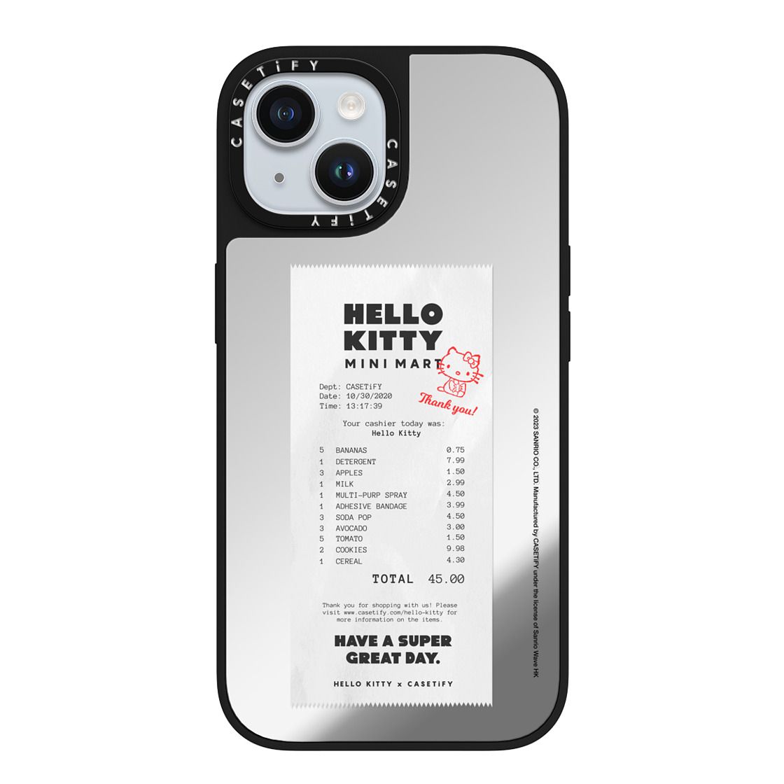 楽天市場】【公式】CASETiFY Hello Kitty コラボ iPhone15 Pro Max