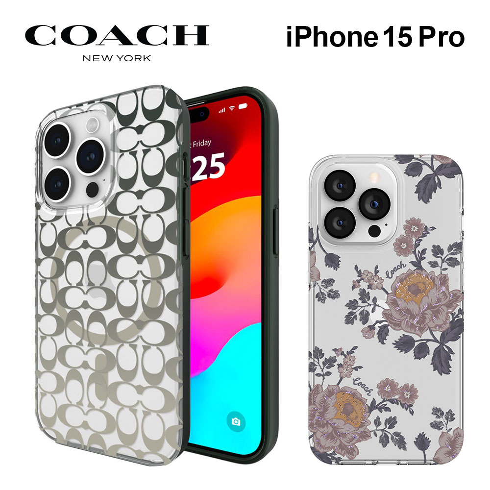 楽天市場】【正規代理店】 コーチ iPhone15pro ケース COACH