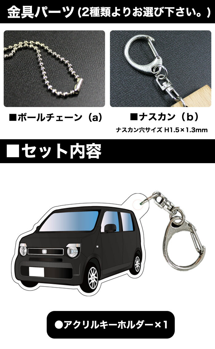 楽天市場】N-WGN JH1 JH2 系 イラスト アクリルキーホルダー ナンバー