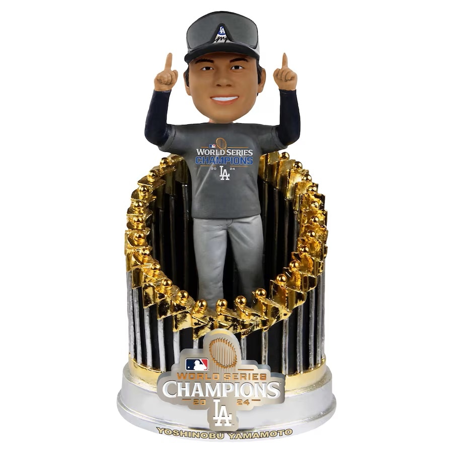 山本由伸 ボブルヘッド 2024年ワールドチャンピオン 球場限定配布 山本