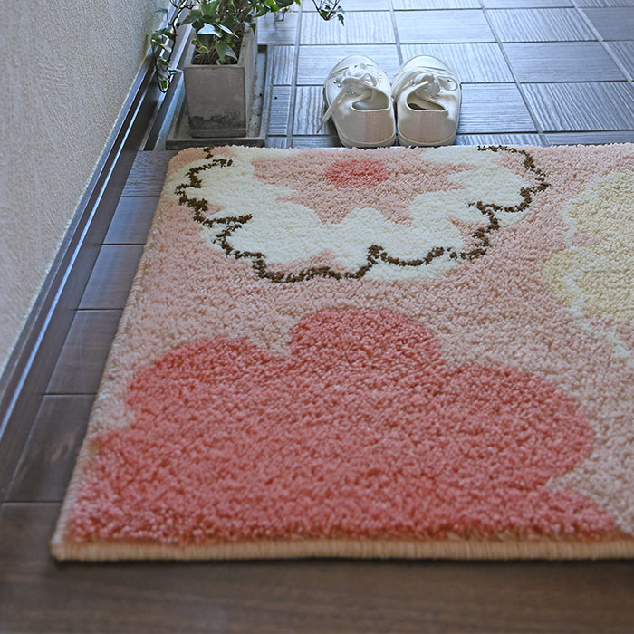 楽天市場】玄関マット フィオレ 50×80 cm 洗える 日本製 滑り止め