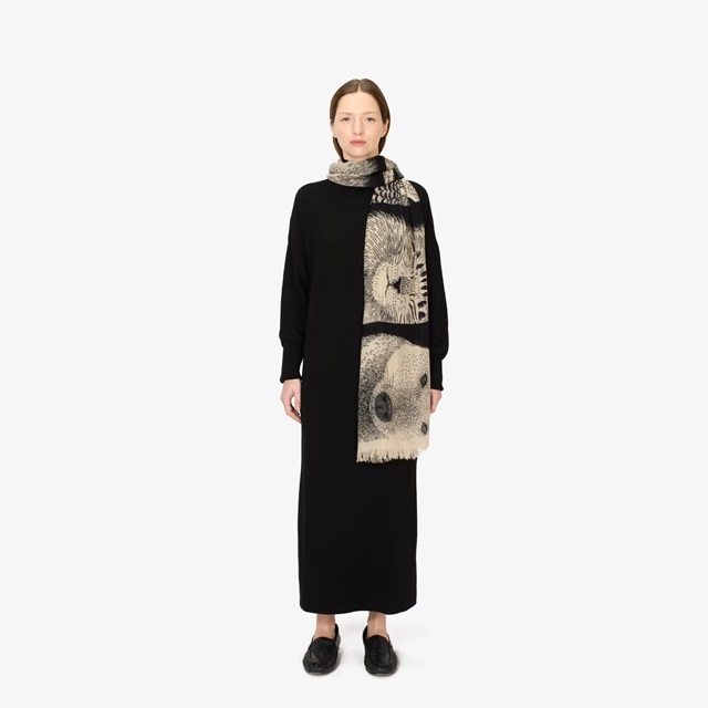 楽天市場】INOUI EDITIONS イヌイエディションズ プリントスカーフ