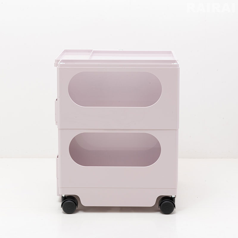 楽天市場】ボビーワゴン 2段 2トレイ ダスティピンク 2025年 数量限定