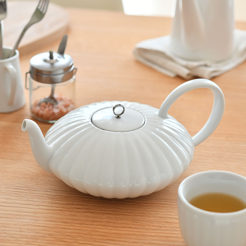 逸品 純銀巻ティーポット花図紋ラージポット アールデコ フリードリヒ