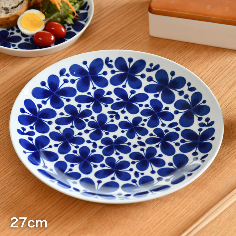 楽天市場】ロールストランド プレート 27cm モナミ ブルー Rorstrand