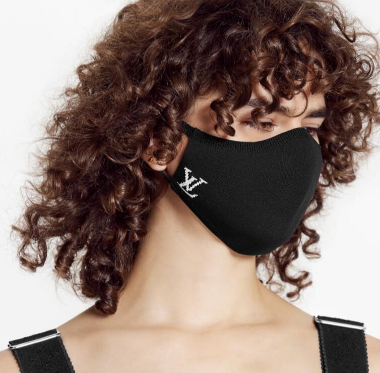 楽天市場】LOUIS VUITTON マスク・マイユ ブラック M76748