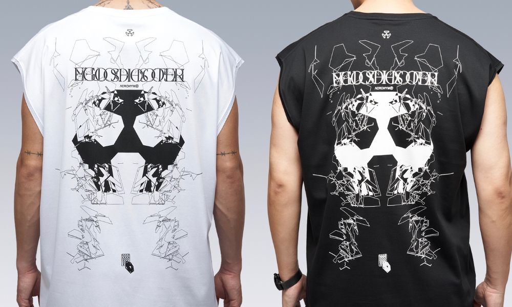 ACRONYM S25-PR-B ノースリーブTシャツ ホワイト ACRONYM S25-PR-B