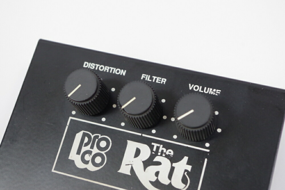 ProCo FAT RAT - 新たに2つの切り替えスイッチを搭載した「RAT Pro Co The