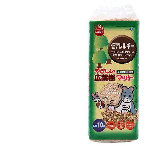 楽天市場】マルカン やさしい広葉樹マット 10L うさぎ ハムスター