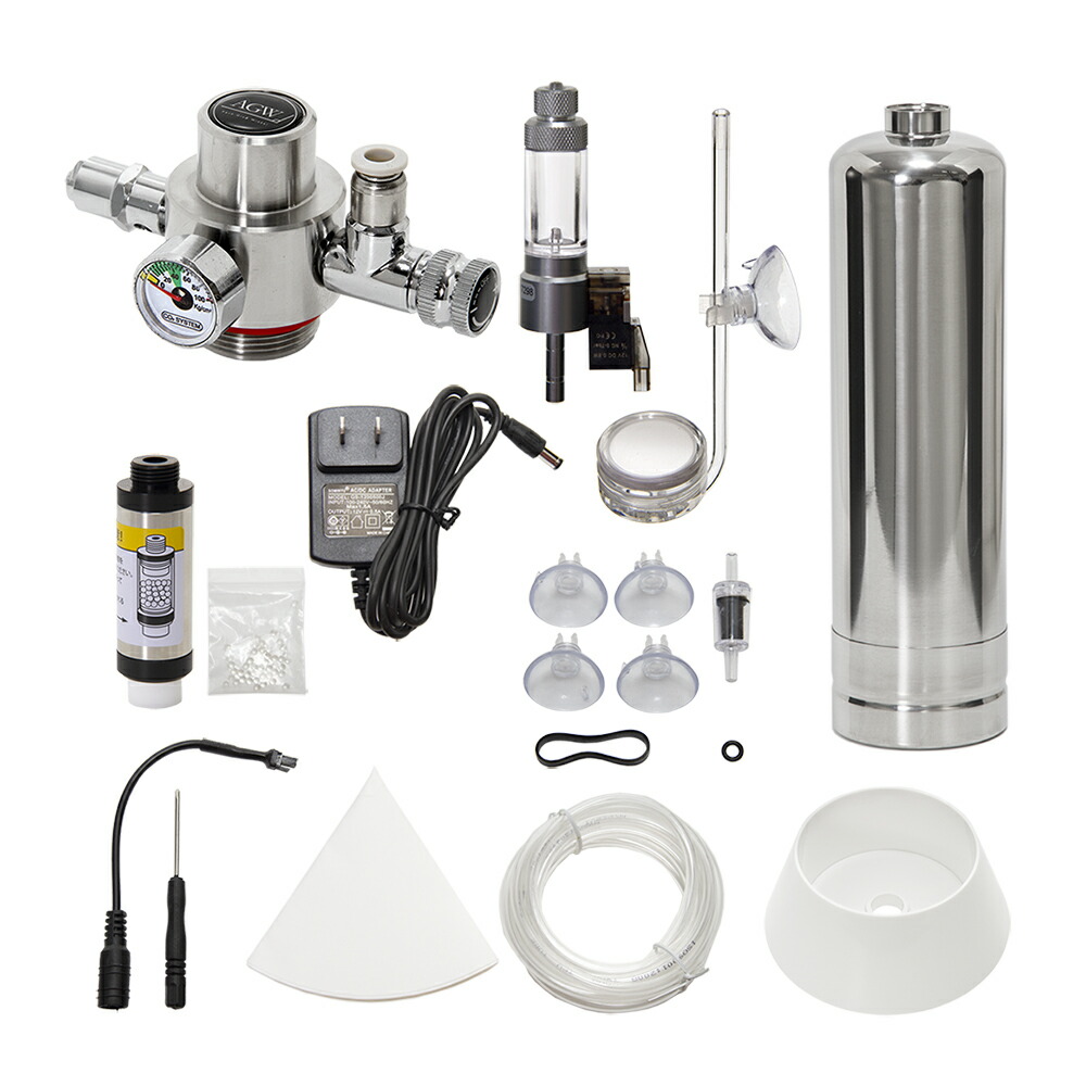 楽天市場】AGW アクアプランツ CO2ジェネレーターシステム 化学