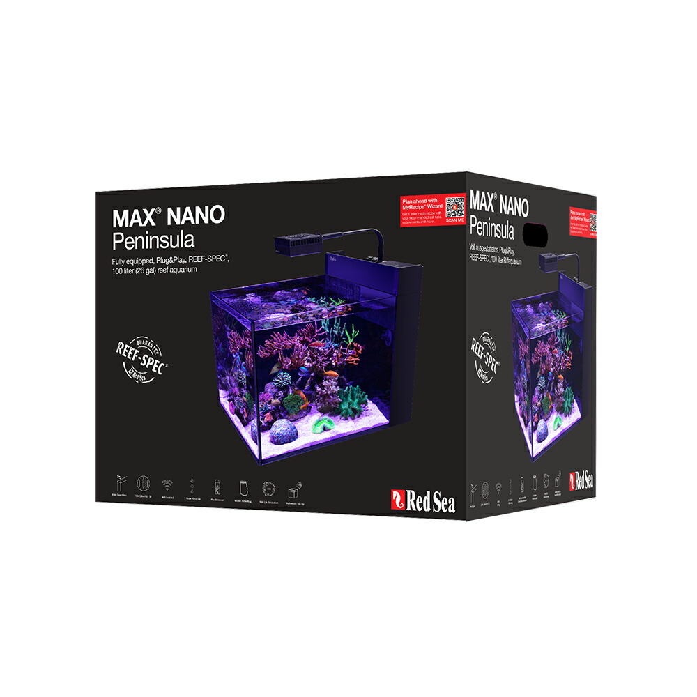 楽天市場】60Hz レッドシー MAX NANO G2 ペニンシュラ