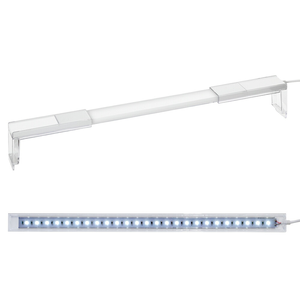 楽天市場】GEX クリアLED フラッティ 4052 ホワイト USB