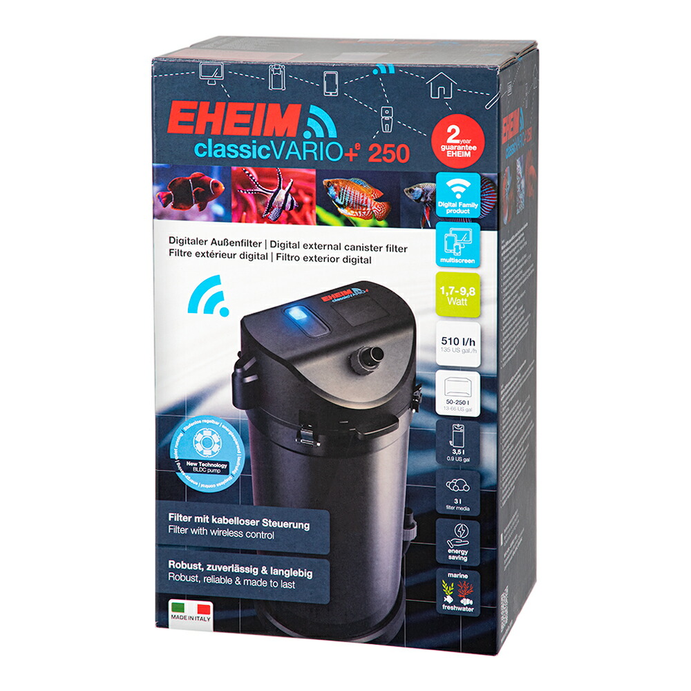 楽天市場】外部フィルター エーハイム クラシックVARIO＋e