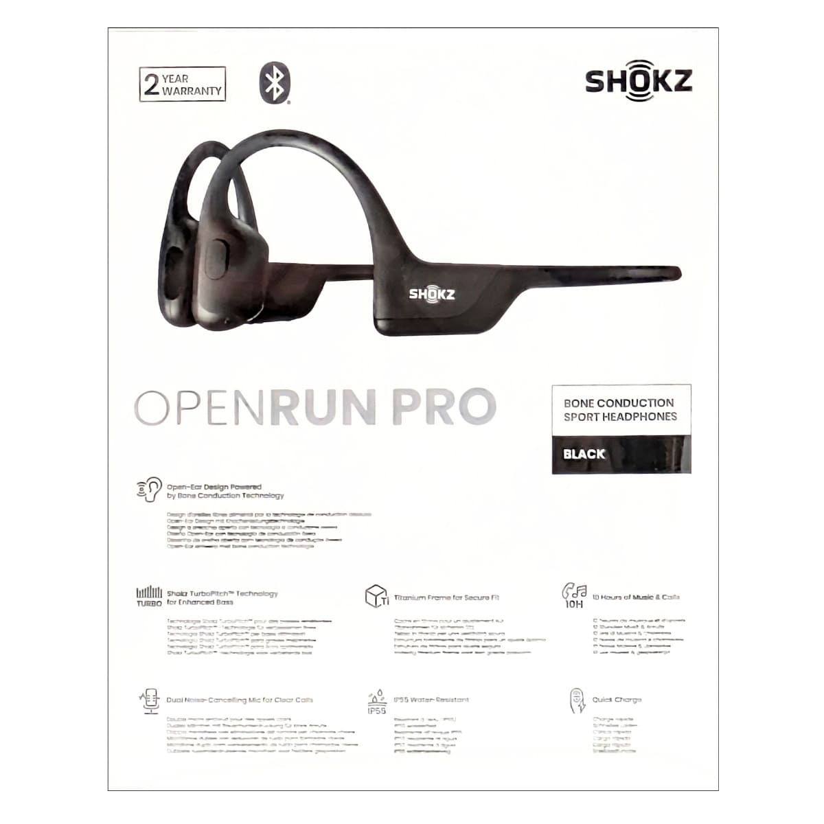 楽天市場】Shokz (ショックス) OpenRun Pro Black 完全ワイヤレス骨