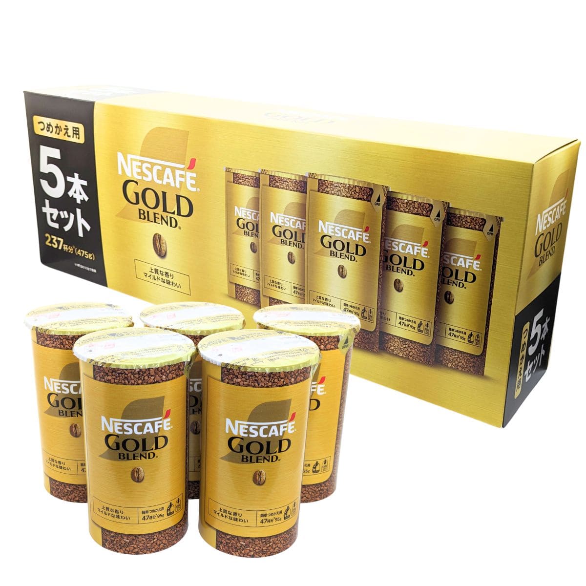 袋入り (60g) ネスカフェ ゴールドブレンド つめかえ用 20袋セット