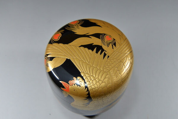 楽天市場】即中斎好写 鳳凰蒔絵大棗 : 茶道具商 左座園