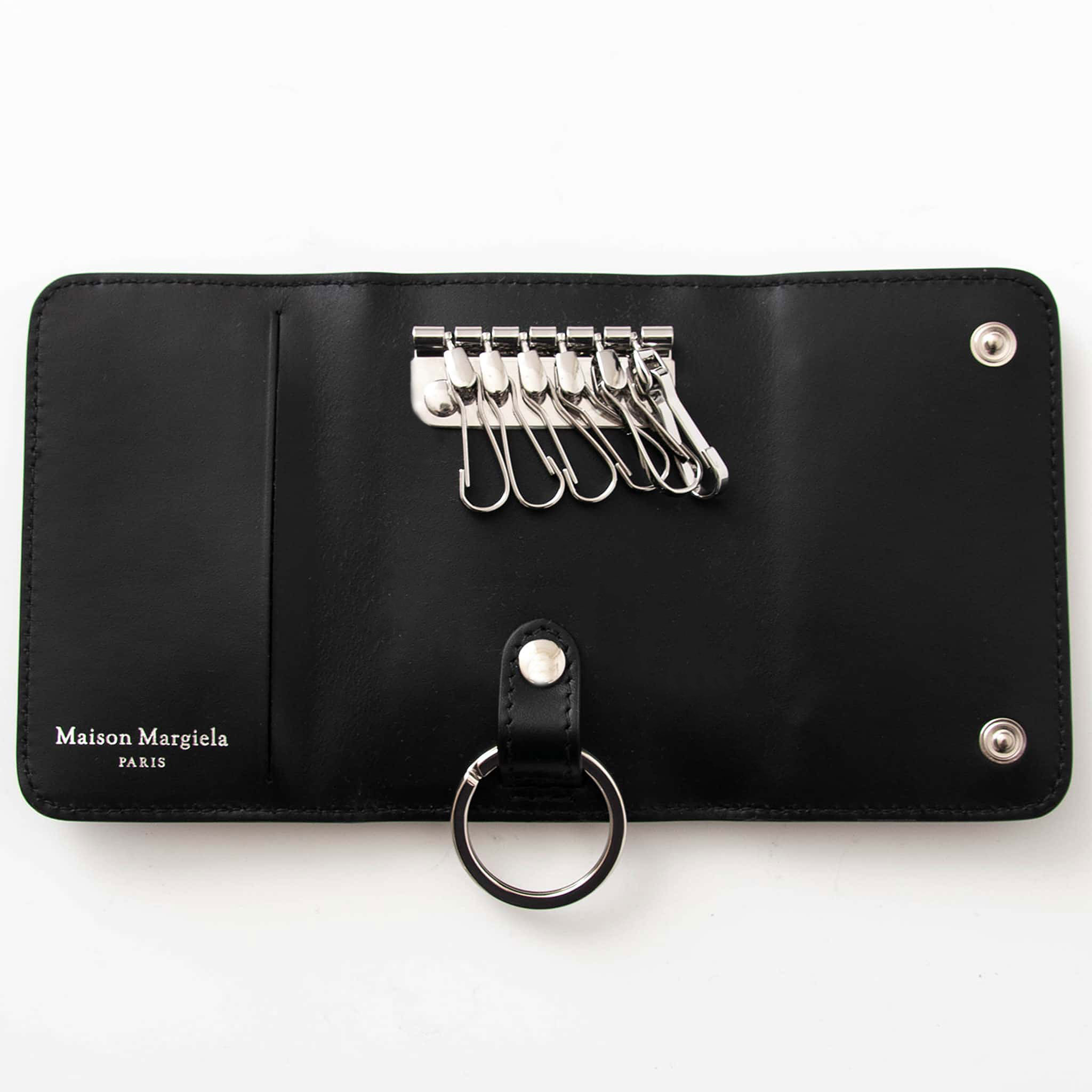 Maison Margiela レザーキーケース 黒 【公式通販】