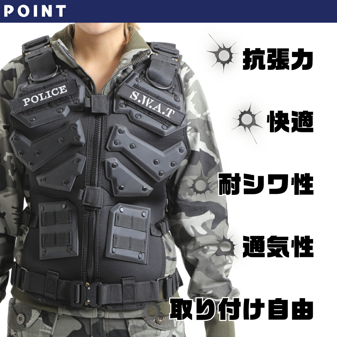 楽天市場】【ボディーアーマー搭載】 タクティカルベスト 特殊部隊仕様