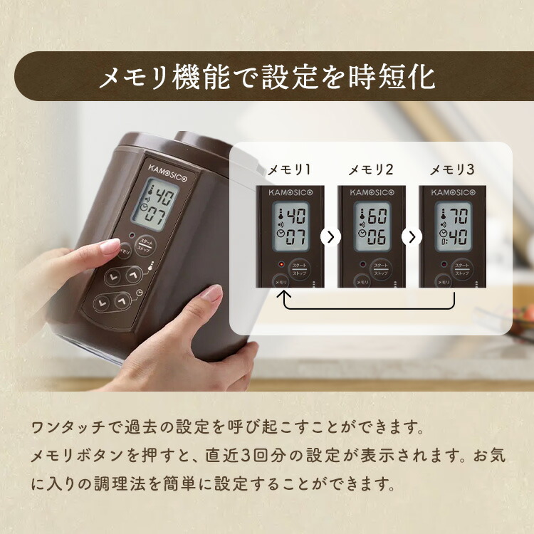 楽天市場】KAMOSICO スタンダードセット（PP樹脂製内容器タイプ