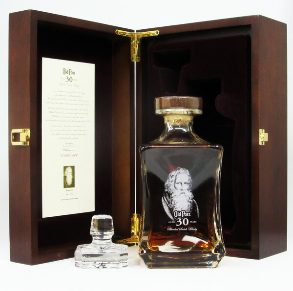 楽天市場】【レトロ】オールドパー30年 43度 750ml 並行品 （専用木箱