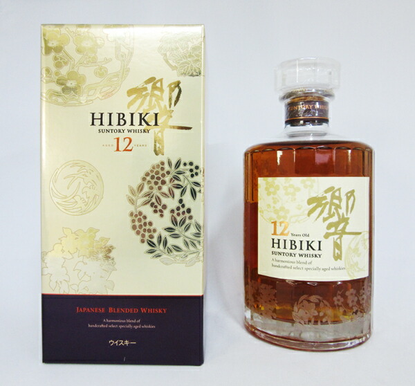 楽天市場】【希少】響12年 意匠ボトル ＜花鳥風月＞ 43度 700ml （専用