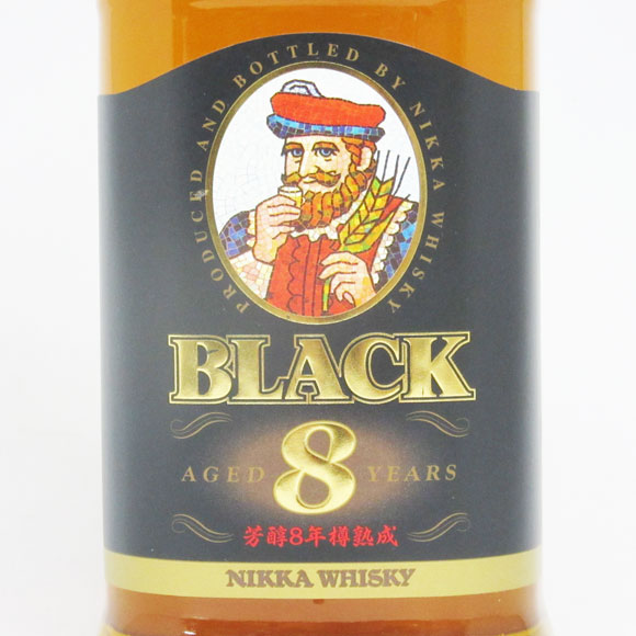 楽天市場】【レトロ】ブラックニッカ 8年 40度 700ml : 中央酒販