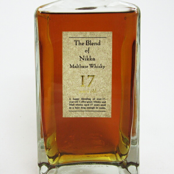 楽天市場】【レトロ：特級表示】ザ・ブレンド・オブ・ニッカ 17年 45度