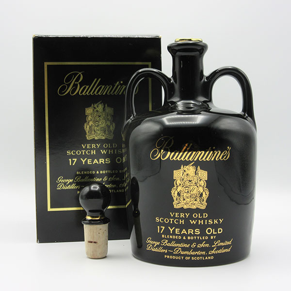 空瓶】Ballantine's 17 Years Old 750ml【未洗浄】 空瓶】Ballantine's