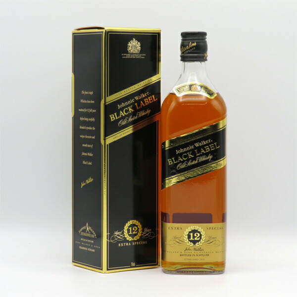 楽天市場】【レトロ】ジョニーウォーカー12年 ブラックラベル 43度