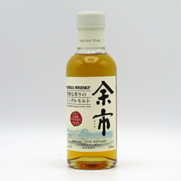 楽天市場】【ベビーサイズ】【旧ボトル】余市NV 43度 180ml （箱なし