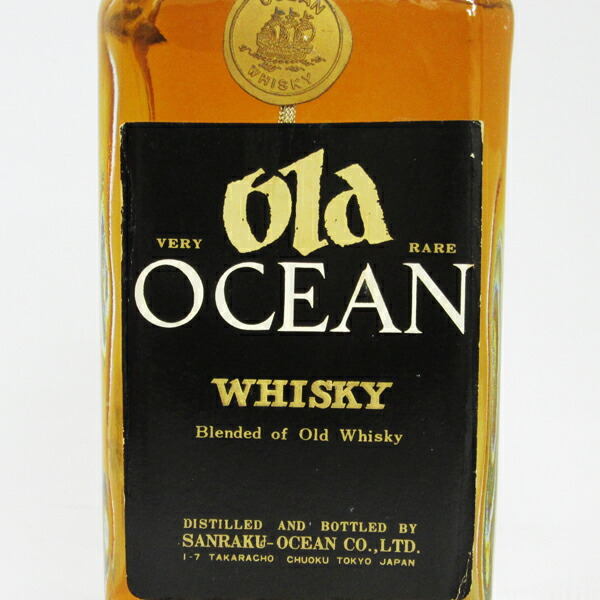 楽天市場】【レトロ：特級表示】オールド・オーシャン ウイスキー 43度