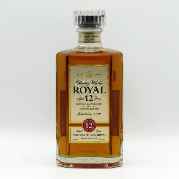 楽天市場】【レトロ：スリムボトル】サントリーウイスキー ローヤル12