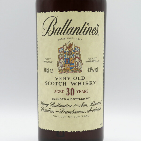 楽天市場】【レトロ】バランタイン30年 43度 700ml 正規品 （専用BOX入