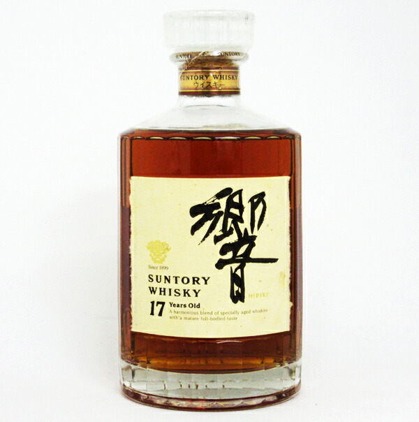 楽天市場】【レトロ 裏ラベル：ゴールド】響17年 43度 700ml （箱なし