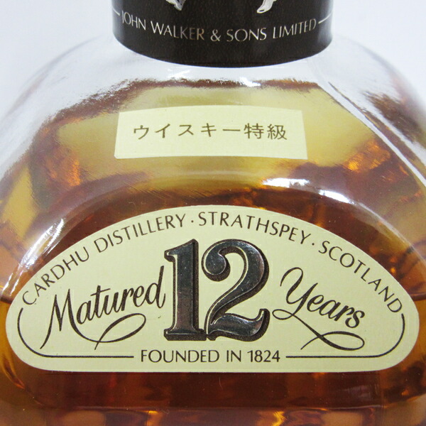 楽天市場】【レトロ：特級従価表示】Cardhu（カーデュ） 12年 43度