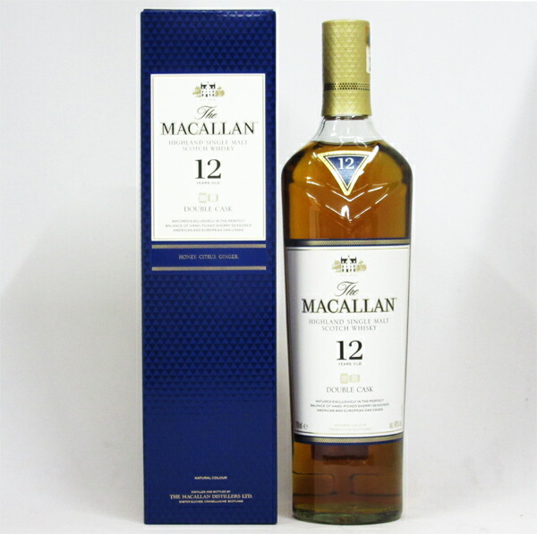 楽天市場】マッカラン12年 ダブルカスク 40度 700ml （専用BOX入