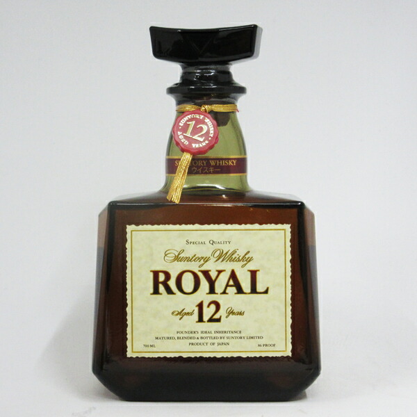 楽天市場】【レトロ】サントリーウイスキー ローヤル12年 ホワイト