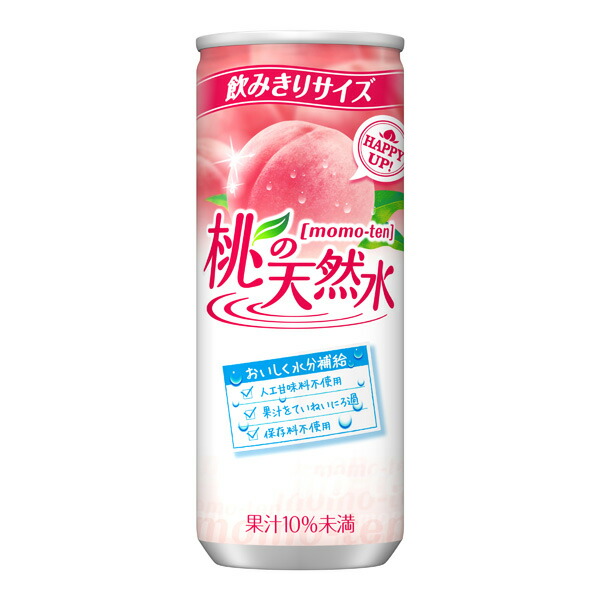 楽天市場】JT ジェイティー 桃の天然水250ml momo-ten おいしく水分