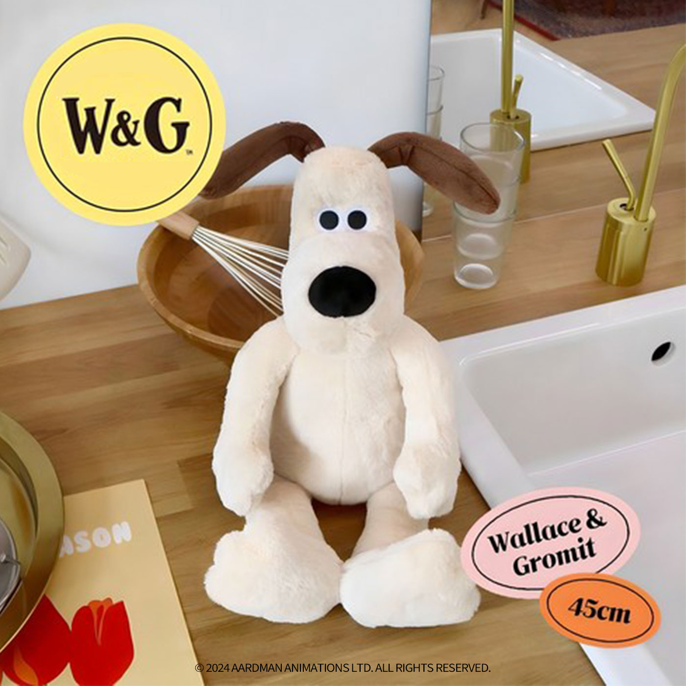 楽天市場】ウォレスとグルミット ぬいぐるみ LL 5L サイズ グッズ 韓国