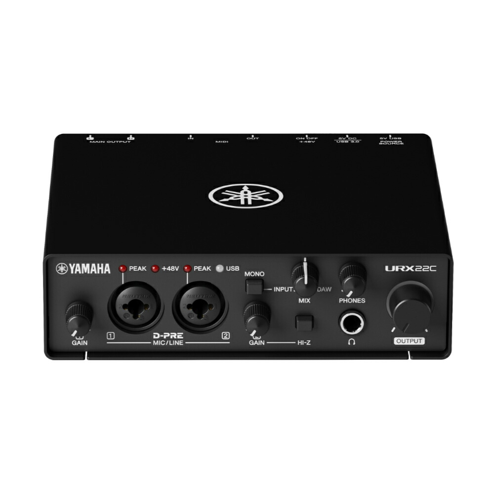 楽天市場】YAMAHA ヤマハ URX22C USBオーディオインターフェース