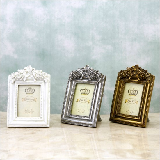 楽天市場】【メール便送料無料】 アンティーク フォトフレーム