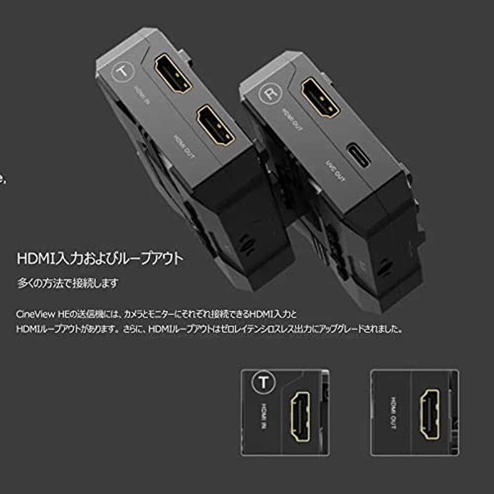 楽天市場】ACCSOON CineView HE ワイヤレス 映像伝送システム 送信機