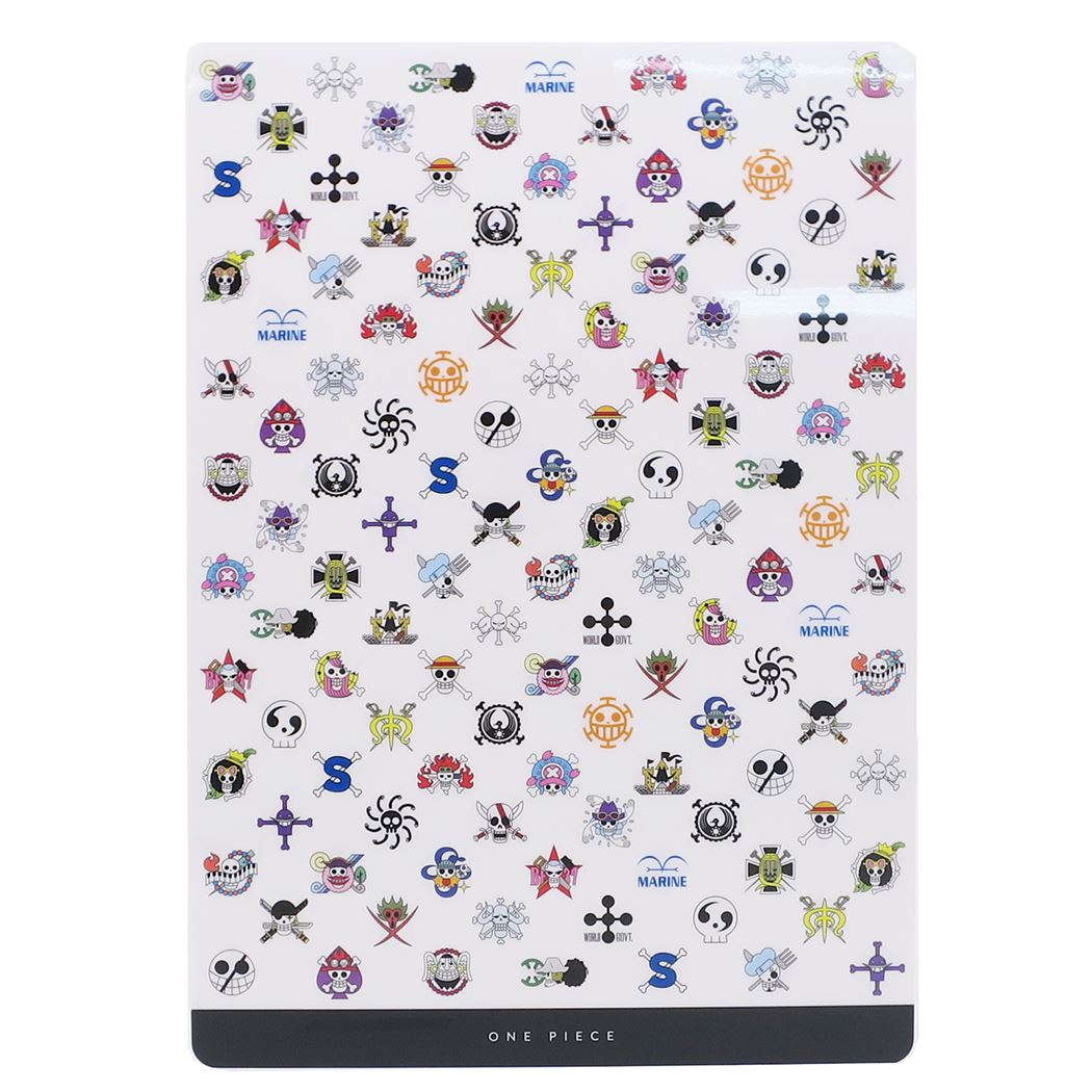 ワンピース ONE PIECE アニメ版 B5サイズ クリアファイル 下敷き｜