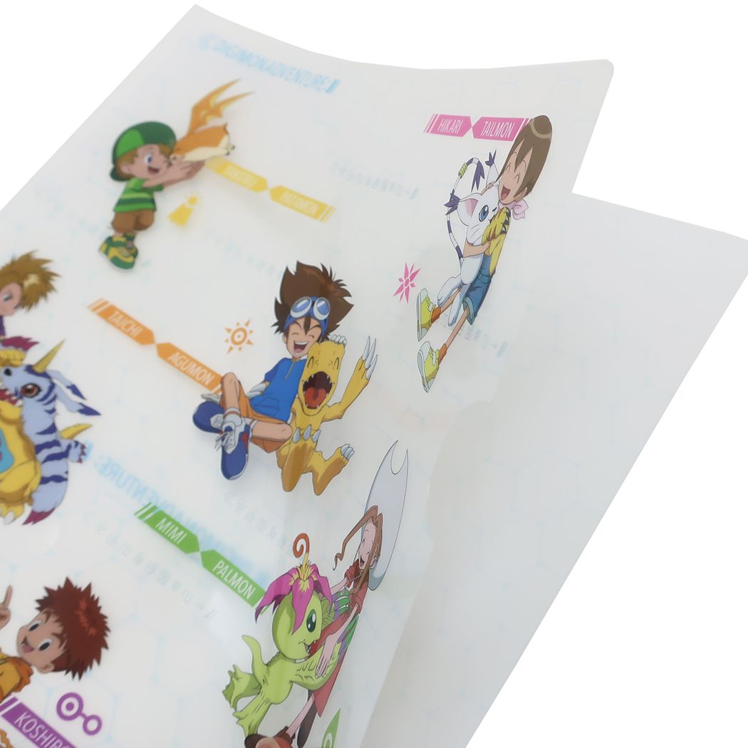 デジモン 映画クリアファイル まとめ売り 20周年記念 デジモン 映画