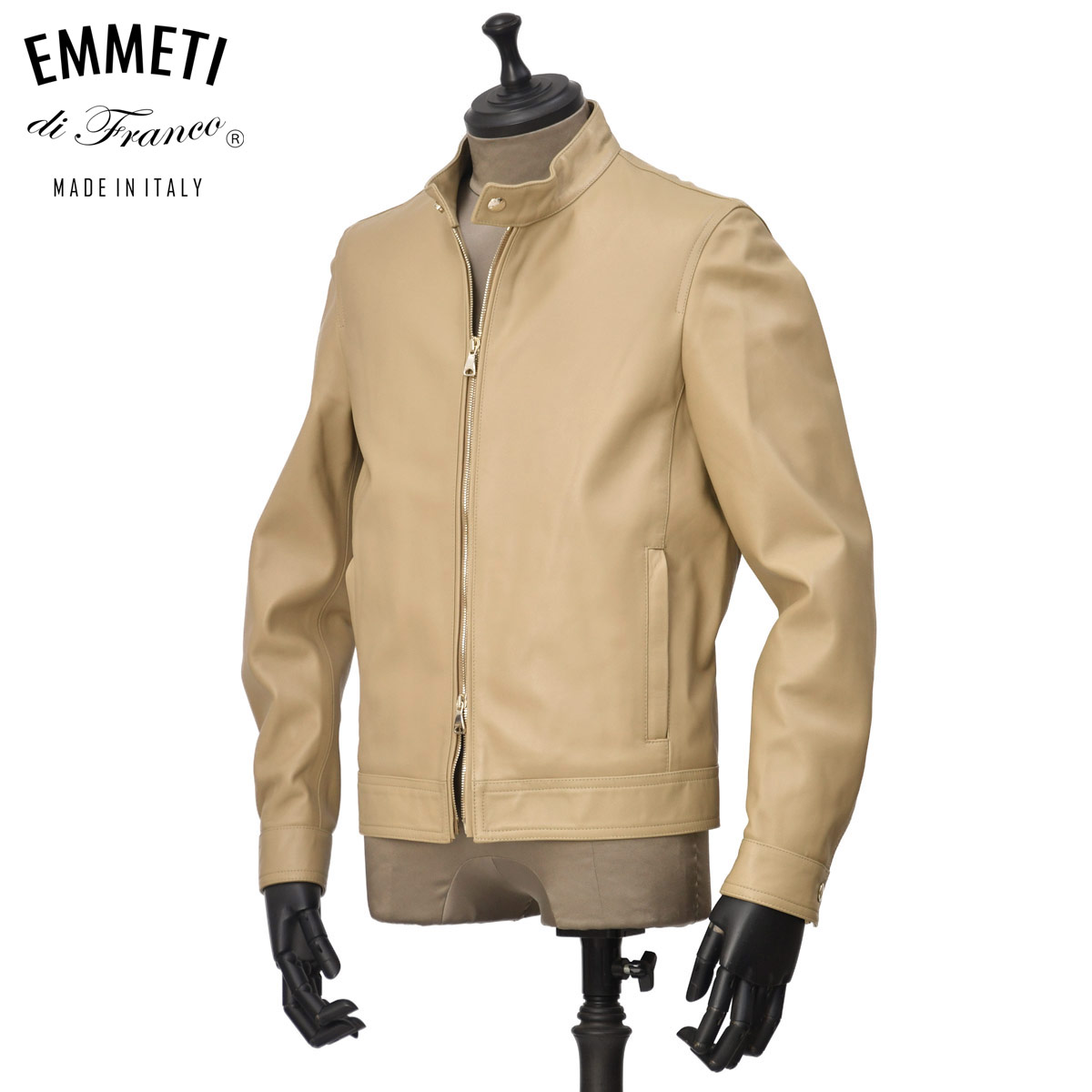 楽天市場】EMMETI【エンメティ】シングルライダースジャケット JURI